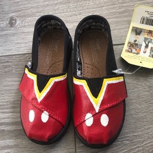 Mickey Mouse hand painted Toms